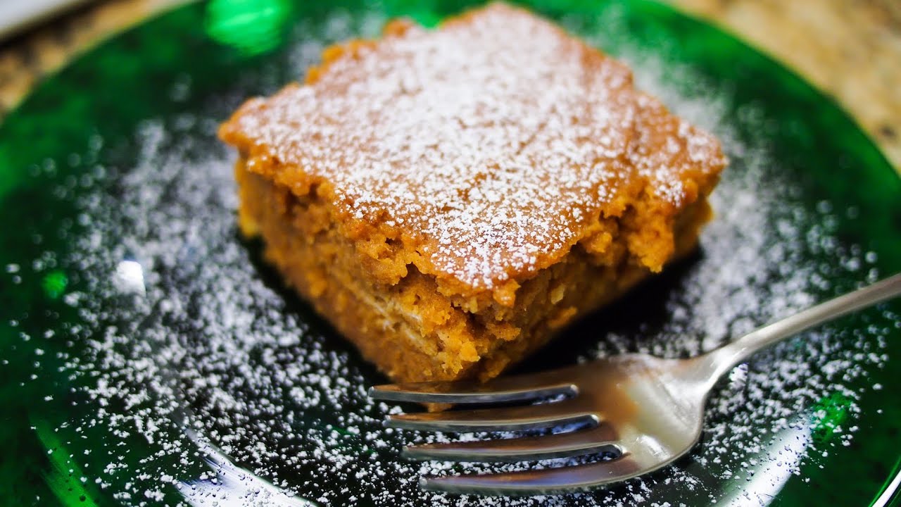 Grandma's Baked Pumpkin Pudding