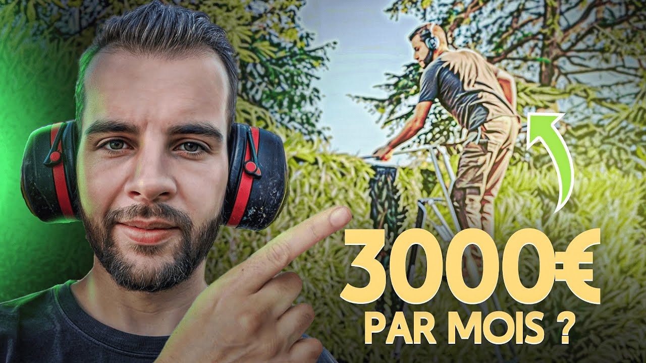 Combien gagne un jardinier paysagiste ? (mon exemple)