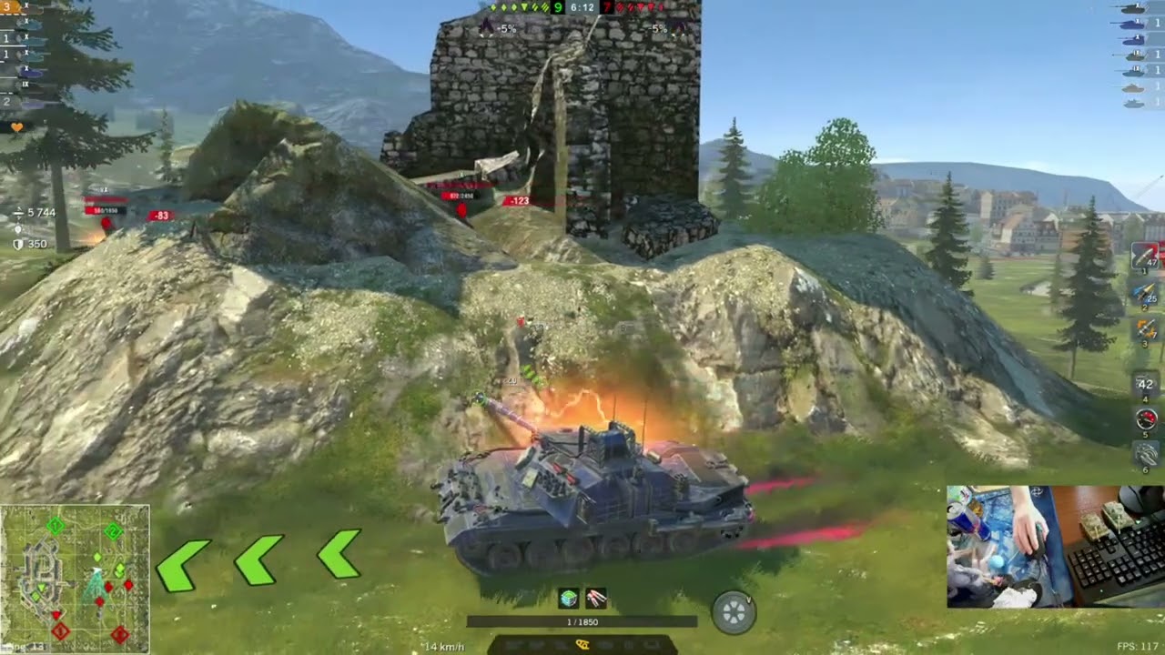 WoTB Burning Games Carro45t とバトルパスの話