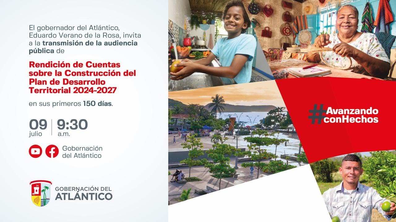 Rendición Plan de Desarrollo Territorial 2024-2027 en sus primeros 150 días
