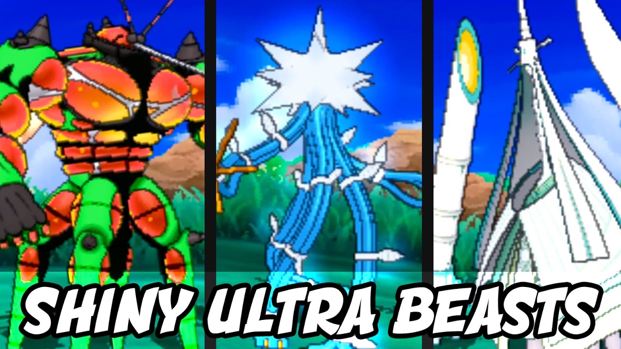 Pok&eacute;mon Sun and Moon: ALL SHINY ULTRA BEASTS