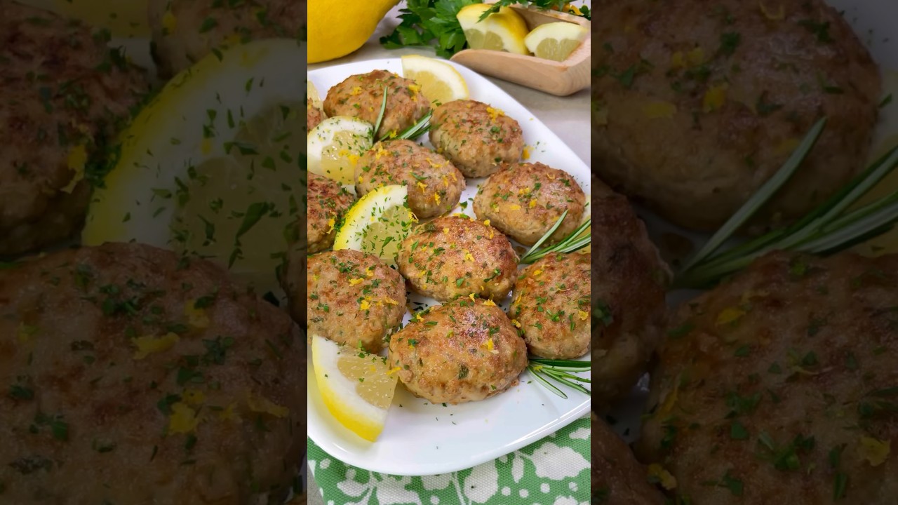 Non sono le solite polpette… perché sono al limone 🍋 e sono Spaziali! #ricette #food