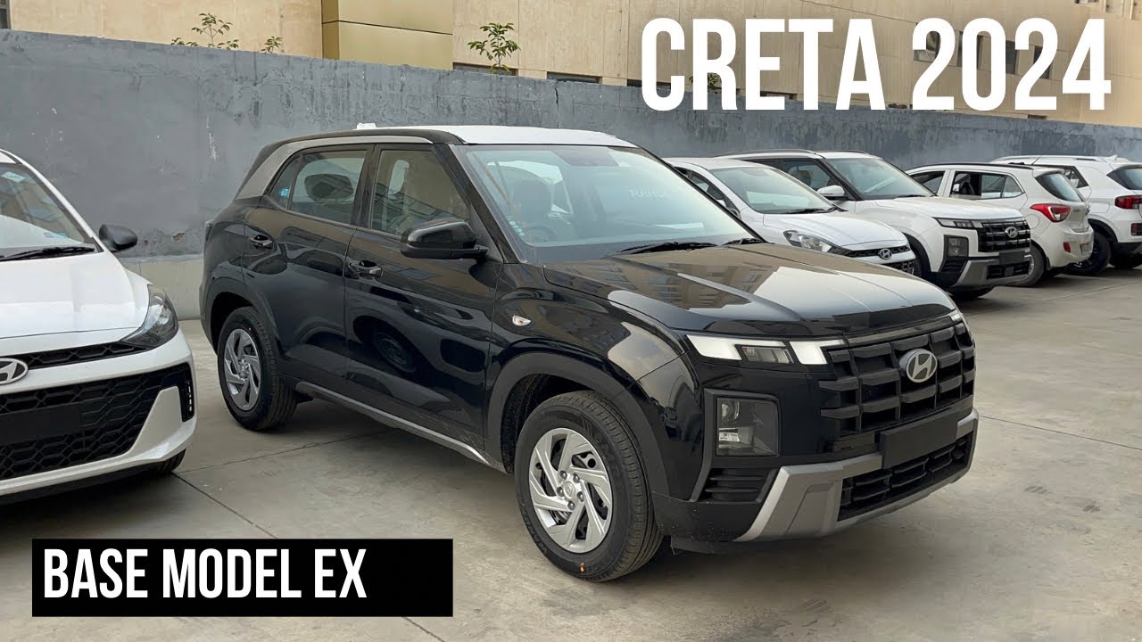 13 Lakh Me Black Beast 😍 Hyundai Creta Ex Diesel Second Base Model 2024