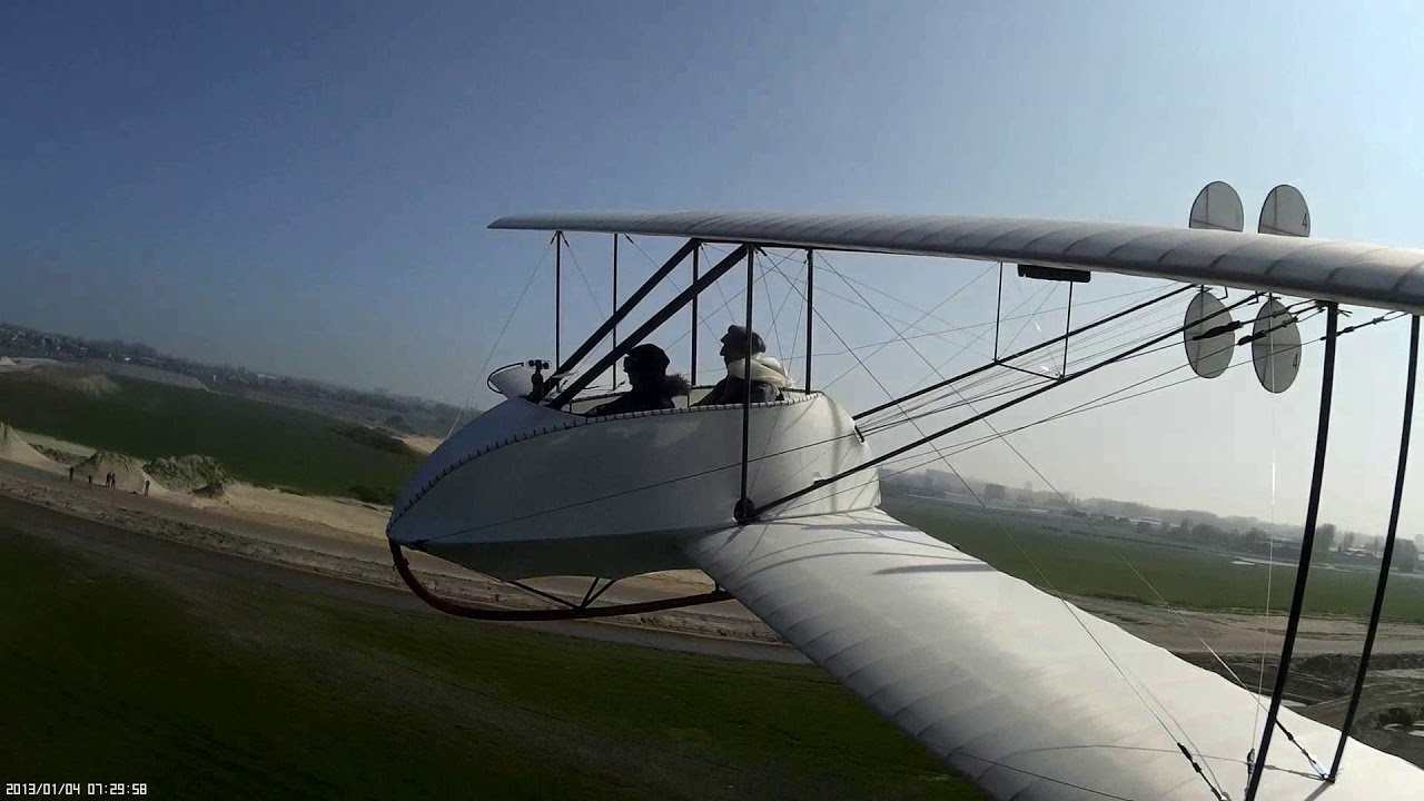Eerste vliegdag van de Fokker FG-2