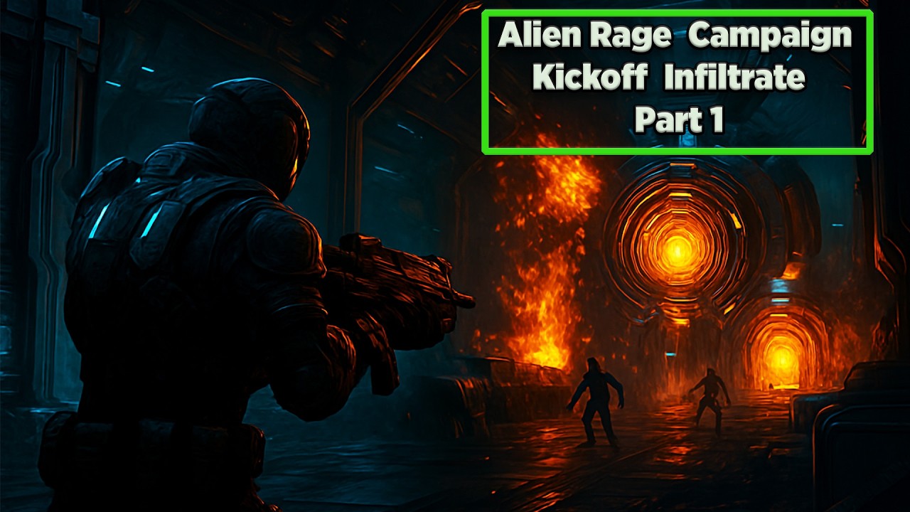 Alien Rage  Explosive Start  Infiltrate Part 1