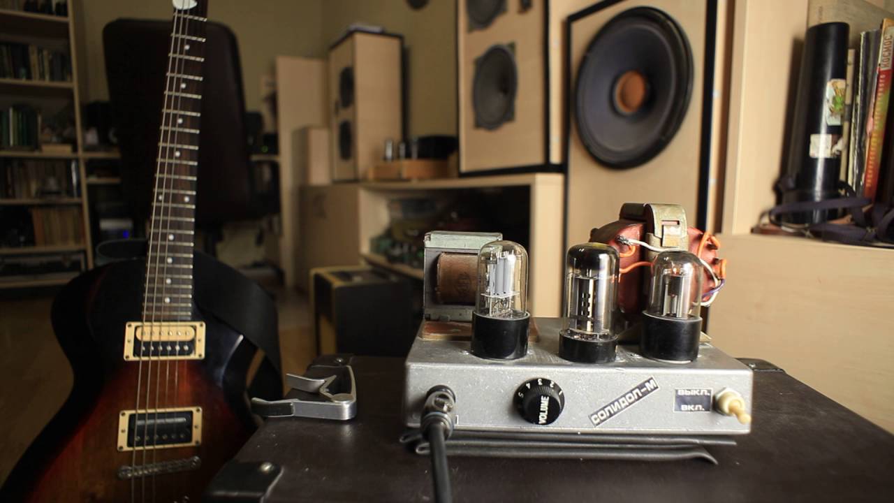 DIY Fender champ 5f1 (6н9c, 6ц5с, 6v6)  6v6