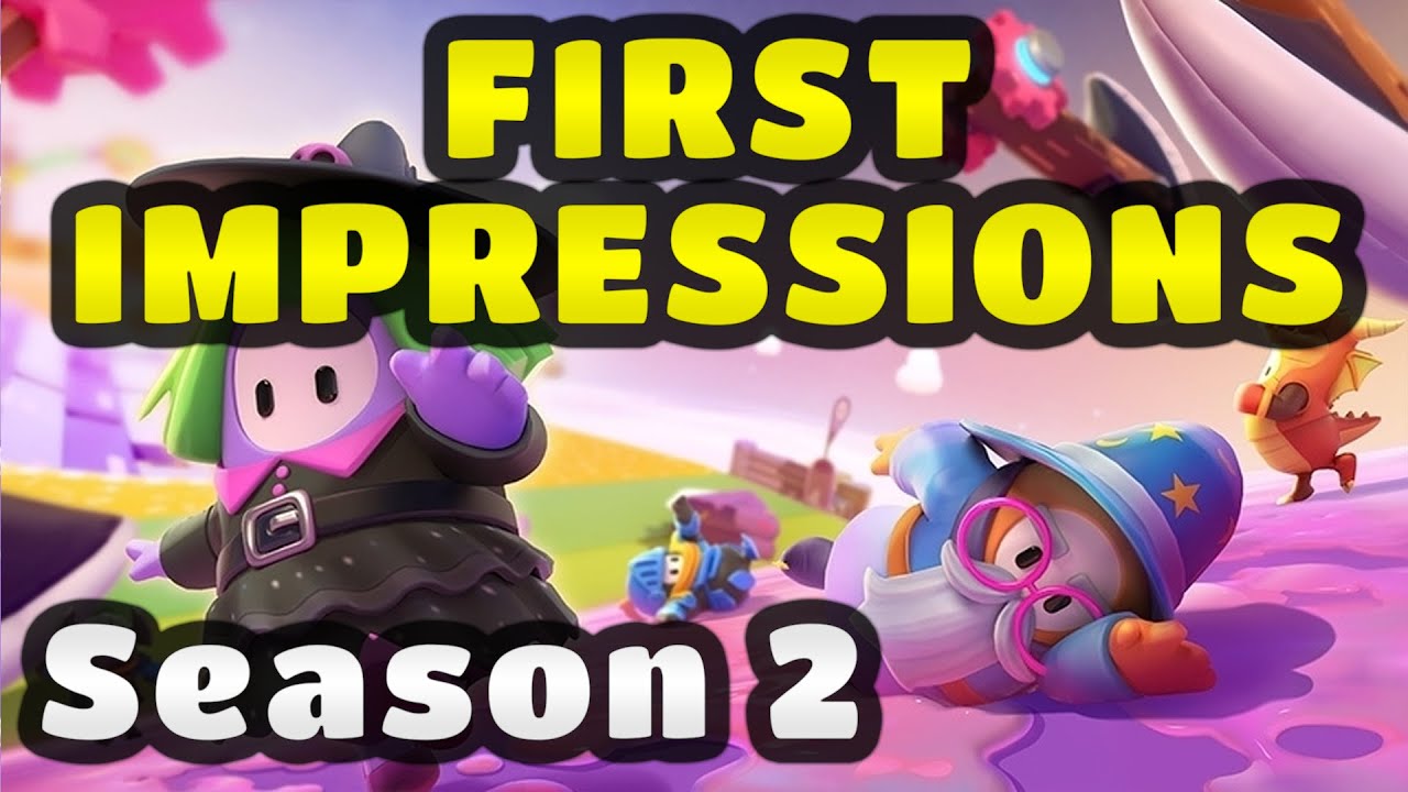 SEASON 2 First impressions + 1st Ever Games ► Fall Guys SEASON 2