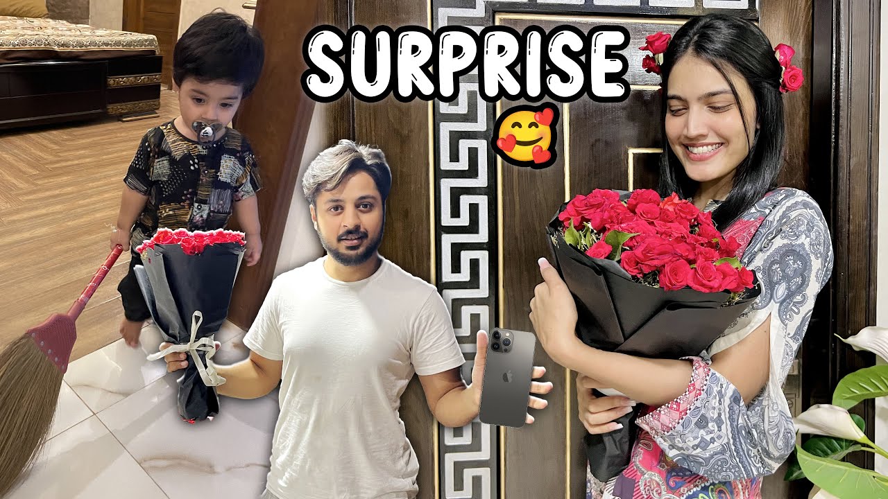 IPHONE 15 SURPRISE TO IQRA ♥️ | New Helper Agya Ghar Py 😍
