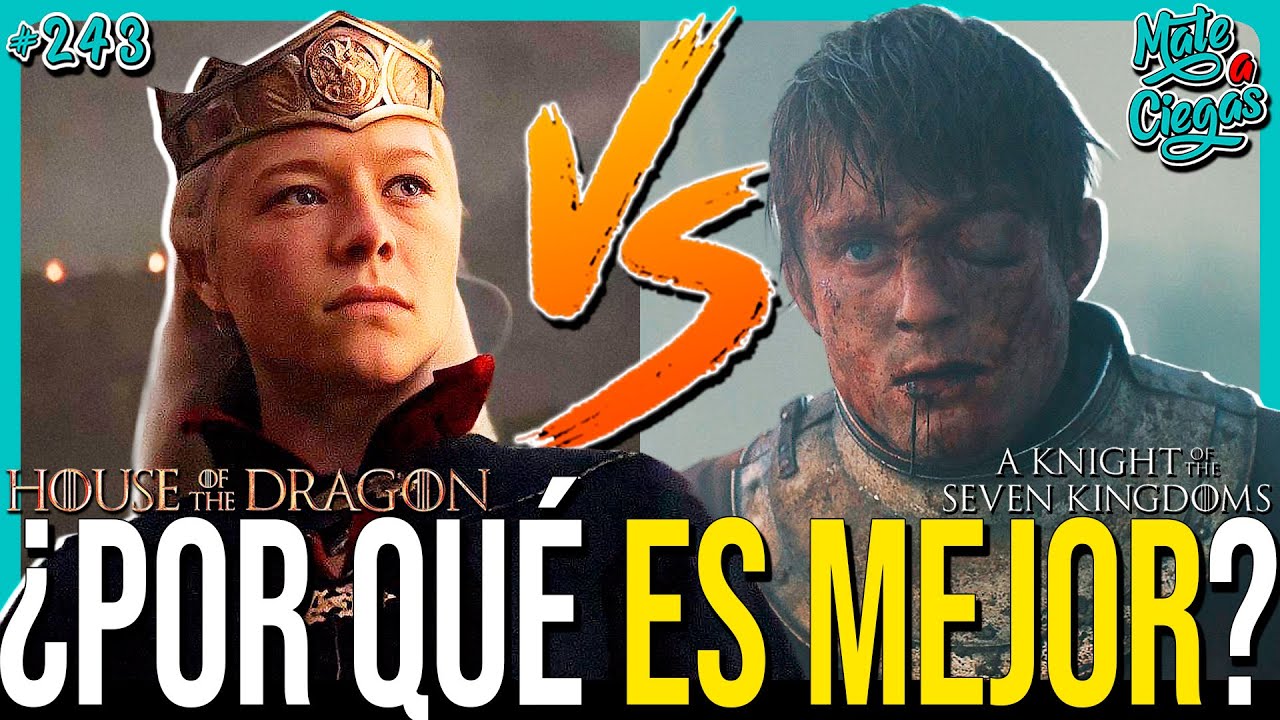 ¿El Caballero de los 7 Reinos SUPERÓ a La Casa del Dragón? Y Más Noticias | Mate a ciegas #243