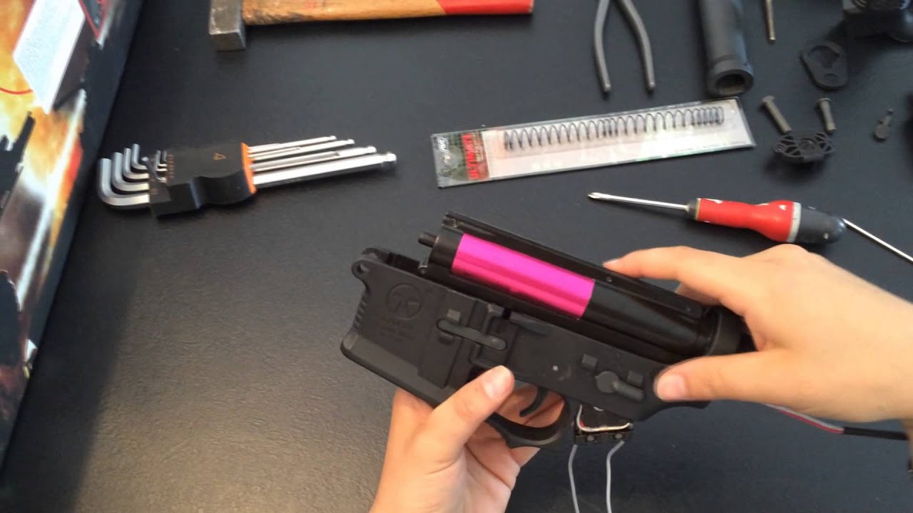 [ Tuto Airsoft FR ] Démontage Replique AM-008 AMOEBA By Ares