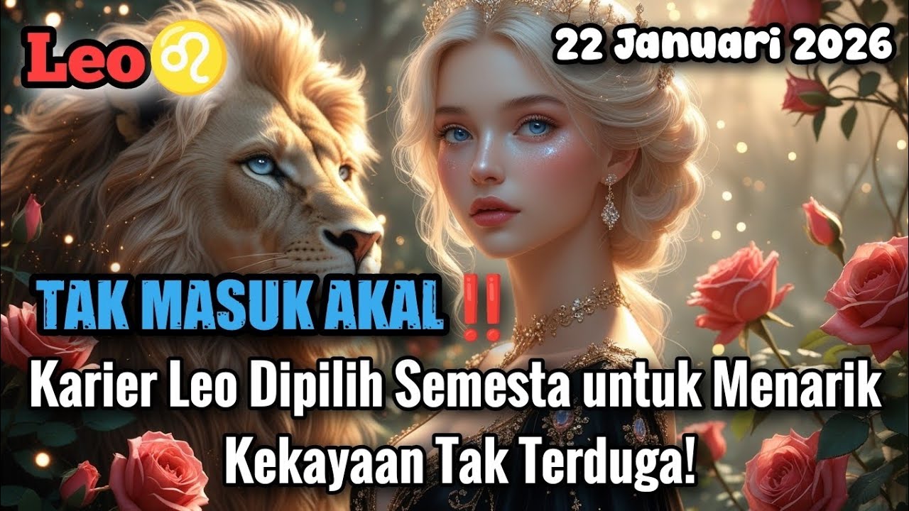 Leo♌TAK MASUK AKAL‼️Karir Leo Dipilih Semesta Untuk Menarik Kekayaan Tak Terduga! Jan 2026