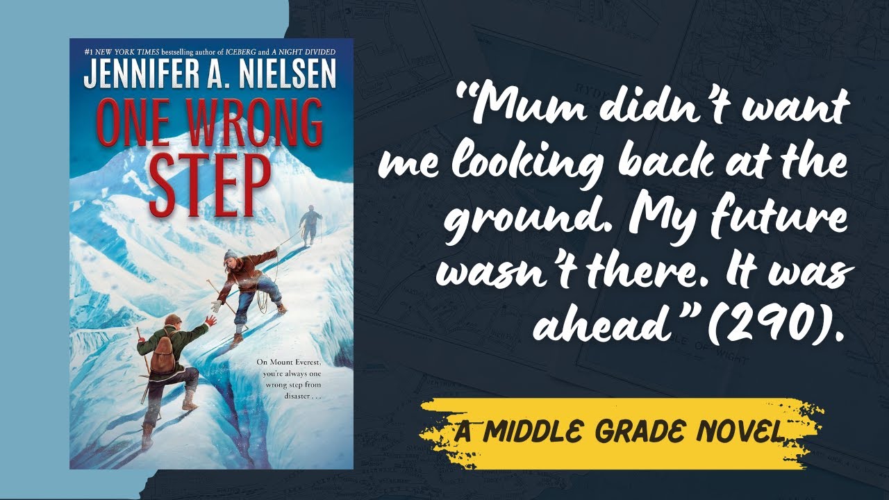 Book Review for One Wrong Step by Jennifer A. Nielsen (Middle Grade)