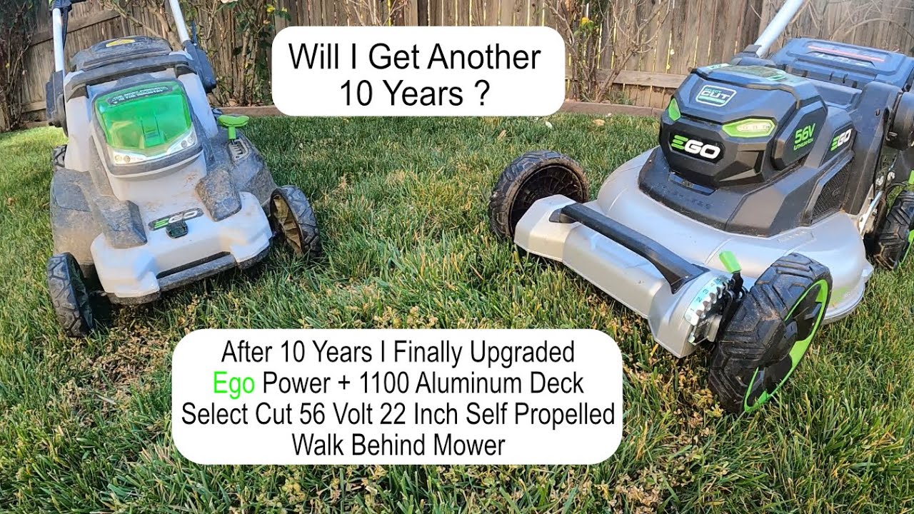 EGO POWER+ 1100 Series Aluminum Deck Select Cut 56 volt, 22 in Self propelled Battery Walk Mower