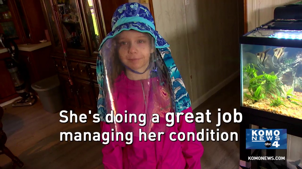 Olympia girl lives with incurable rare disorder that makes the sun deadly