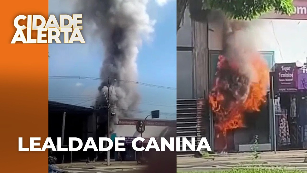 Loja de bijuteria pega fogo e fica completamente destruída em Ibiporã, no PR