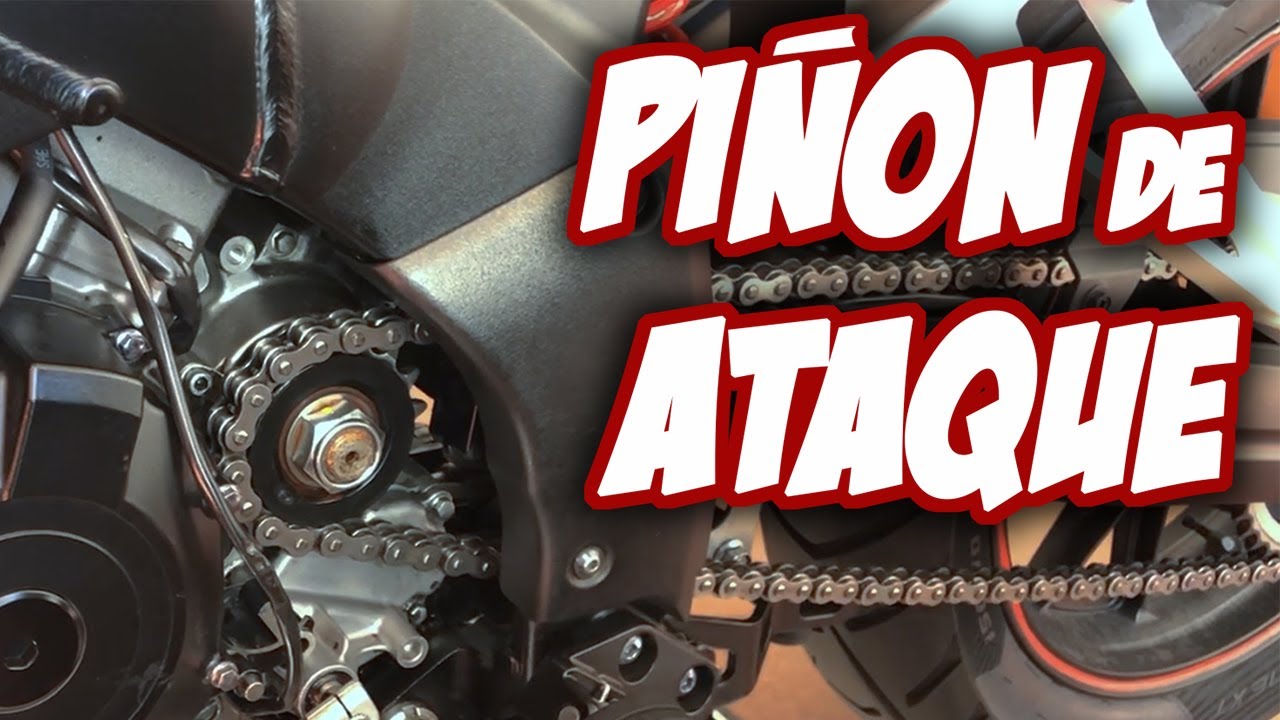 Limpiar piñon de ataque Suzuki V-Strom 1000