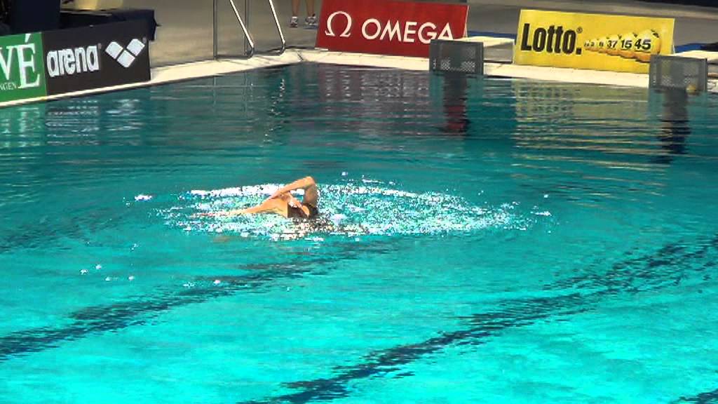 EK Synchroonzwemmen 2012 Finale Solo Bulgarije