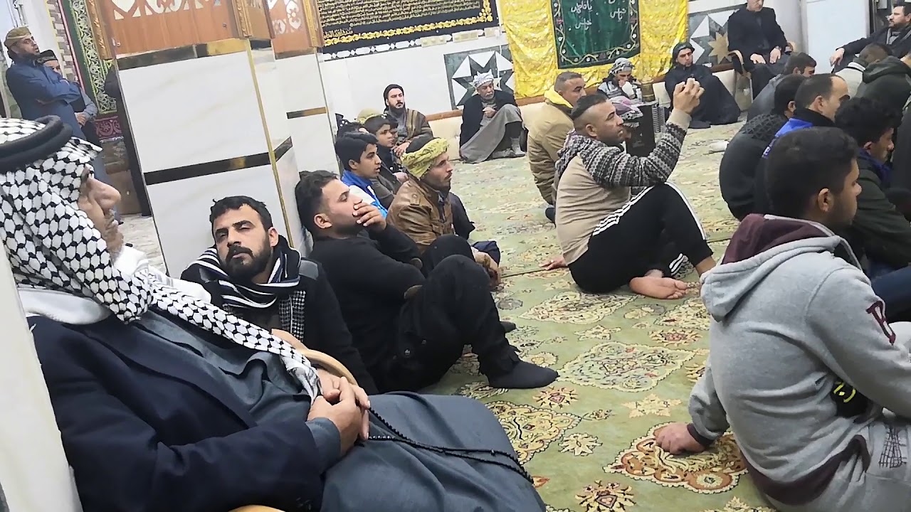 المداح عقيل العبيدي 2019 صالح النعيمي وابوه سم الاسود بردو في تكية السيد عمار النعيمي في بعقوبة