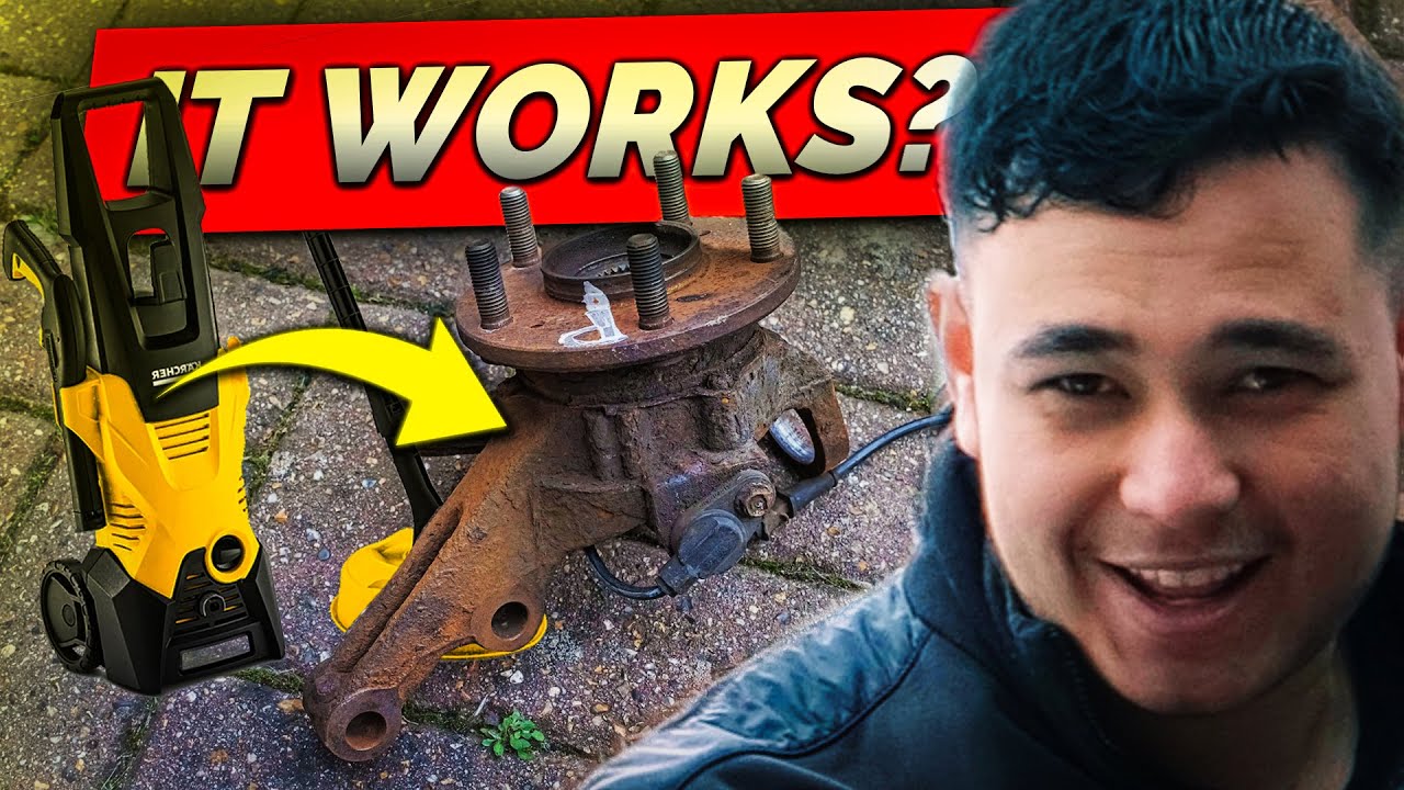 Will a Pressure Washer REMOVE Rust?? *SHOCKING RESULTS* 😱