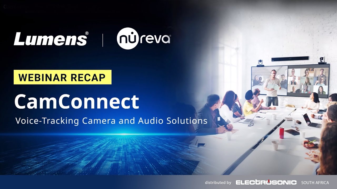 CamConnect Pro: AI Voice -Tracking Camera Solutions by Lumens, next-generation AV technology