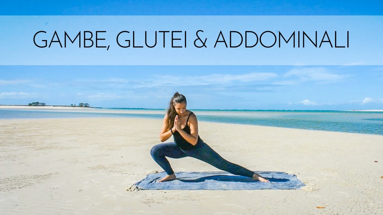 Esercizi per Gambe, Glutei e Addominali | Yoga Workout