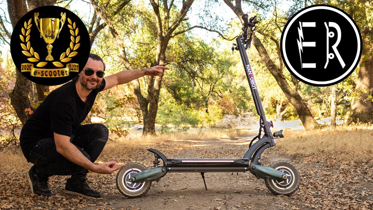 2020 E-SCOOTER OF THE YEAR AWARD!!! 40 MPH Nanrobot D6+ folding electric scooter review