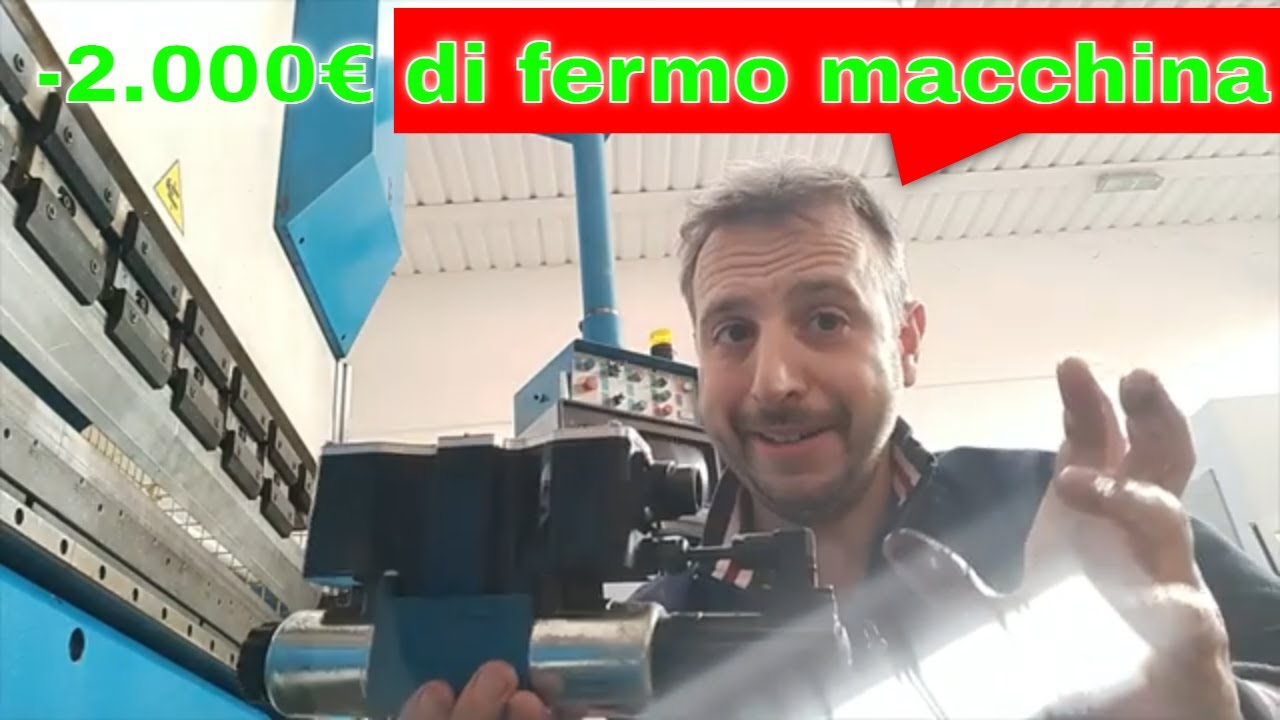piegatrice lamiera usata gasparini | - 2000€ di fermo macchina se riparata