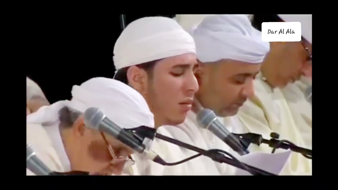 مقطع من أداء المنشد عمر الجايدي لسهرة المديحية الكبرى بمناسبة المولد النبوي الشريف