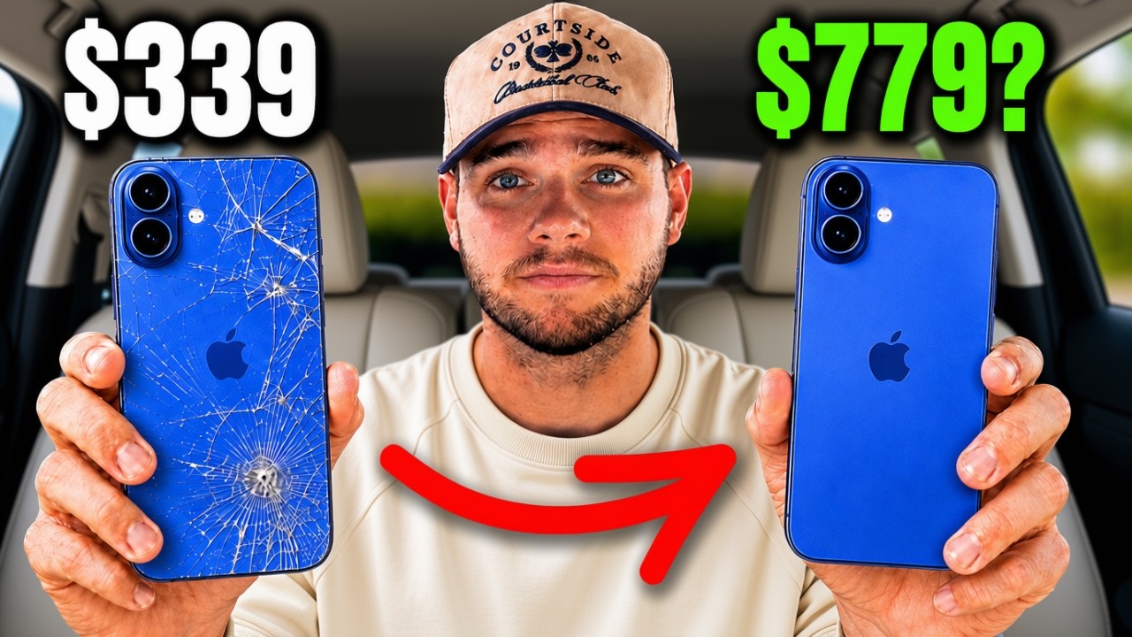 Получится ли у меня перепродать этот разбитый iPhone с eBay?