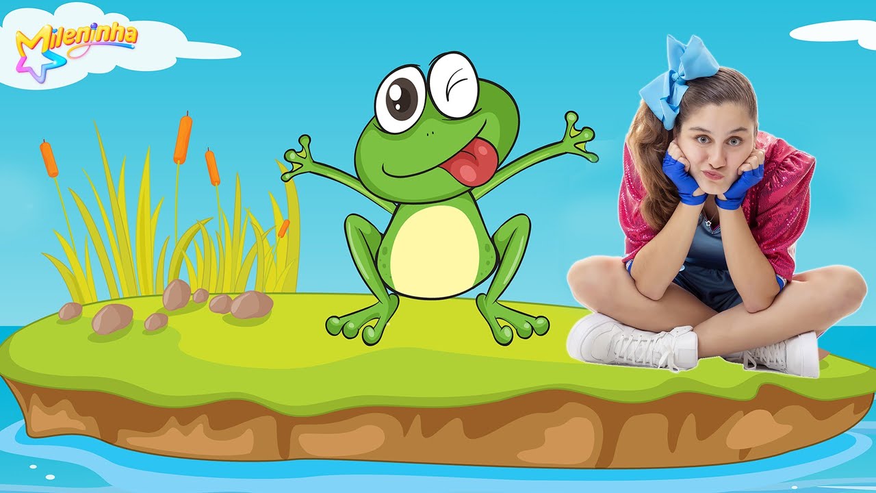 O SAPO NÃO LAVA O PÉ - Vídeo Infantil Musical Oficial da Mileninha