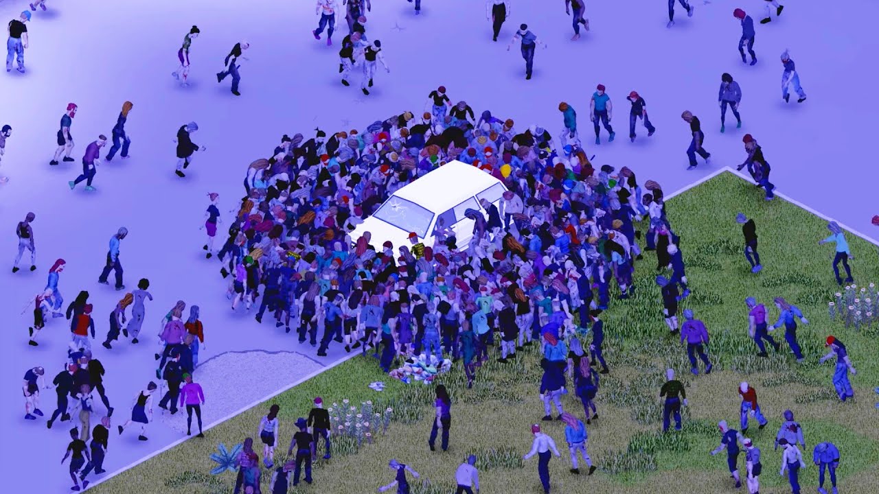 Выпиливаю орды зомби в Project Zomboid