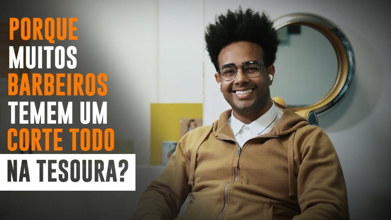 Porque barbeiros temem um corte todo na tesoura?