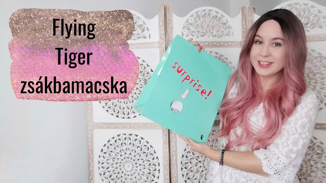 Flying Tiger zsákbamacska unboxing - Egy szuper csomag😍