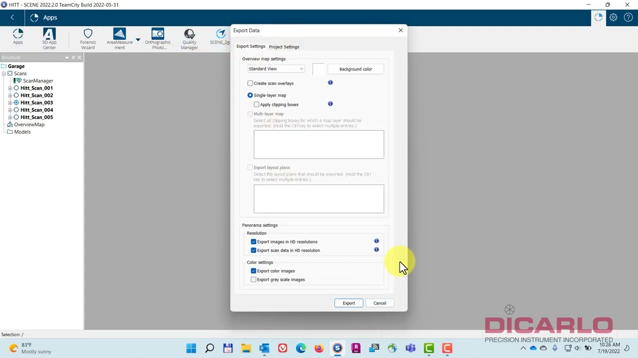 How to create & view FARO SCENE2Go