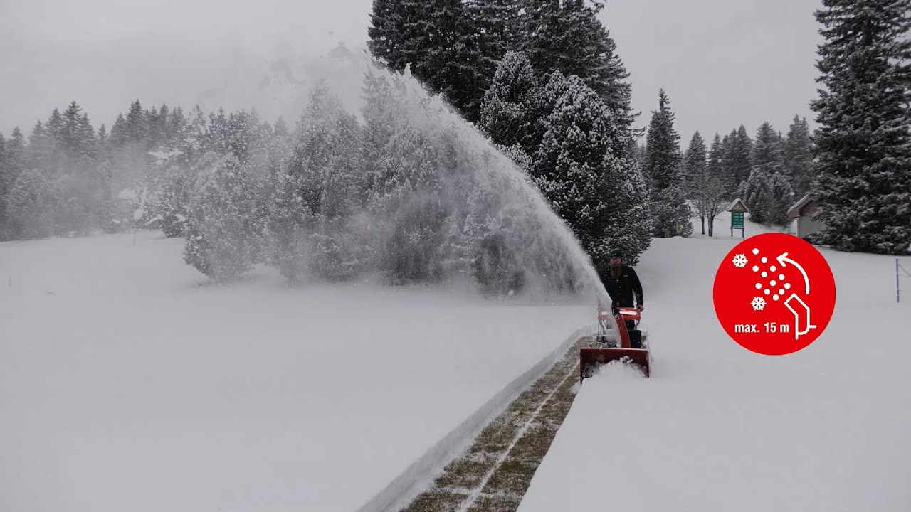 ❄️ Сніговий монстр: потужний бензиновий снігоприбирач з гусеничним приводом SnowLine 760.4 TE LED