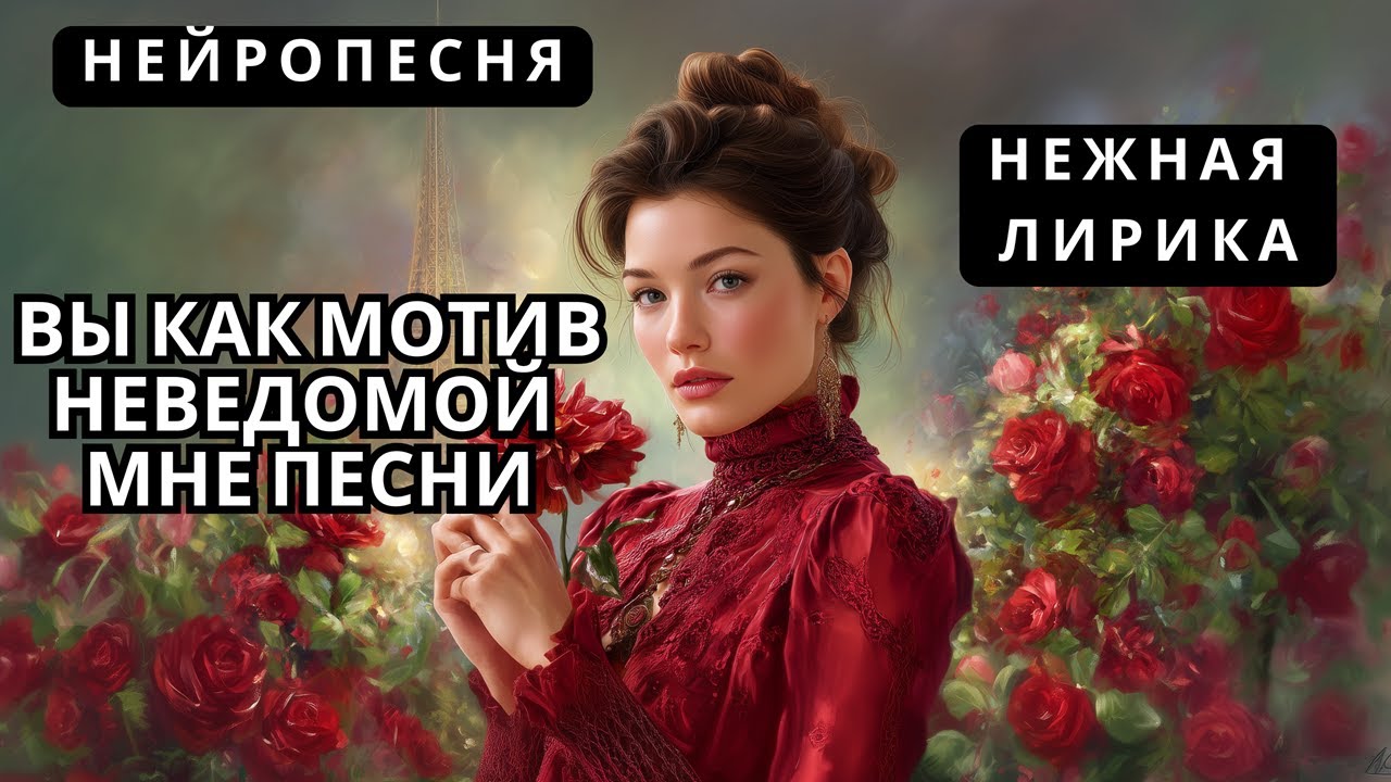 Вы как мотив неведомой мне песни | НЕЙРОПЕСНЯ ❤️Премьера песни 2026