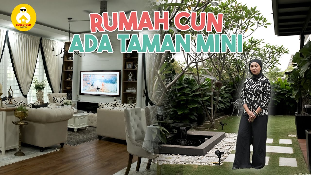 HOUSE TOUR EP 50 : RUMAH TERES CORNER LOT TEMA FARMHOUSE, SIAP ADA BILIK PANTRY KHAS!