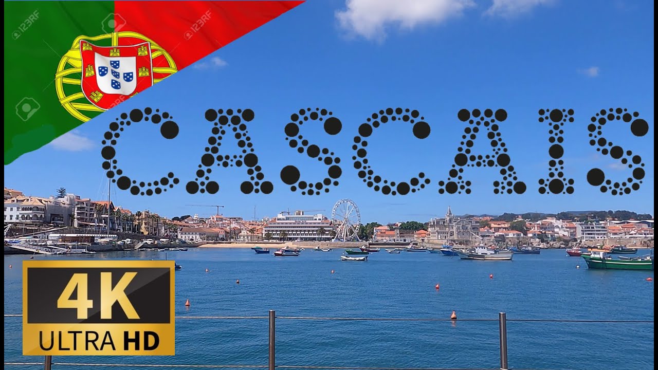 ВОЖДЕНИЕ ESTORIL - CASCAIS, Район Лиссабон, ПОРТУГАЛИЯ I 4K 60fps