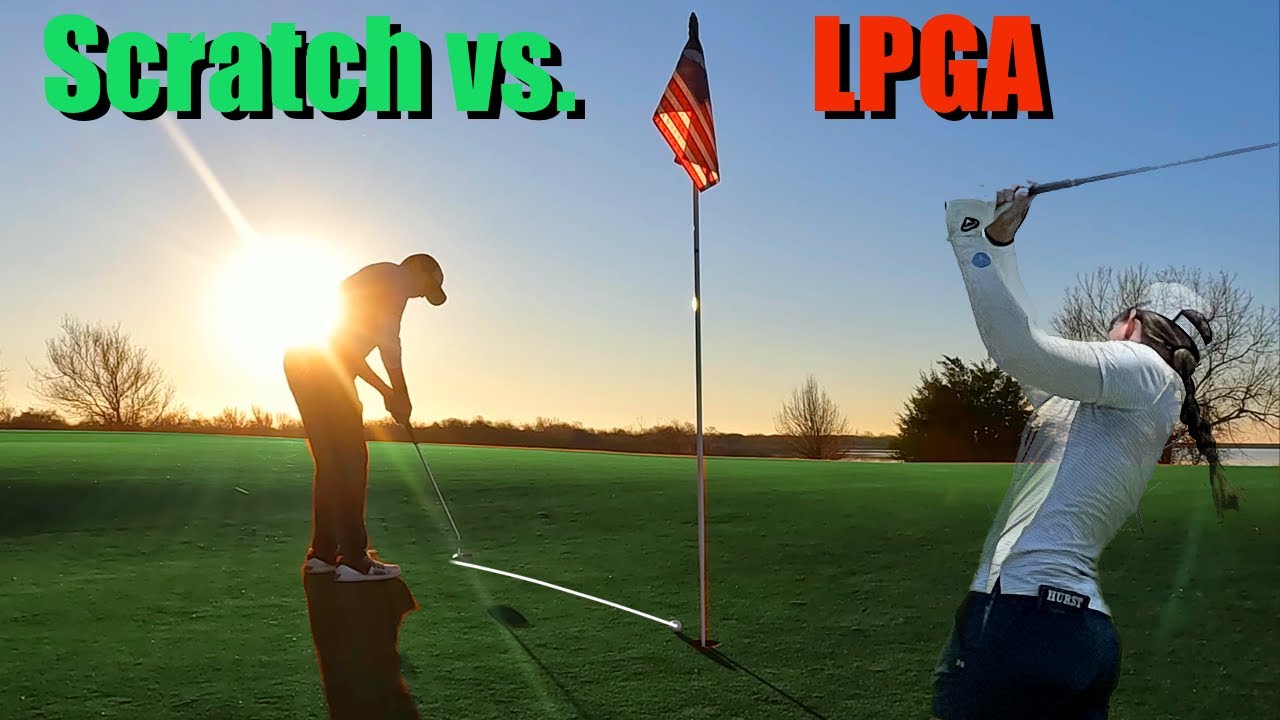 I try to beat an LPGA Player at Old American Golf Club