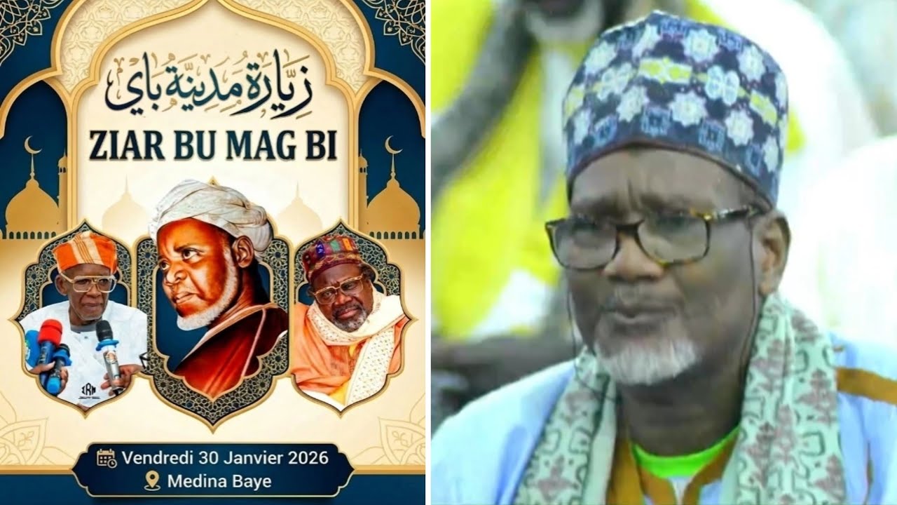Ziarra Medina Baye 2026: Kàddu Cheikh Moustapha Oumar Niang. @malbntv 