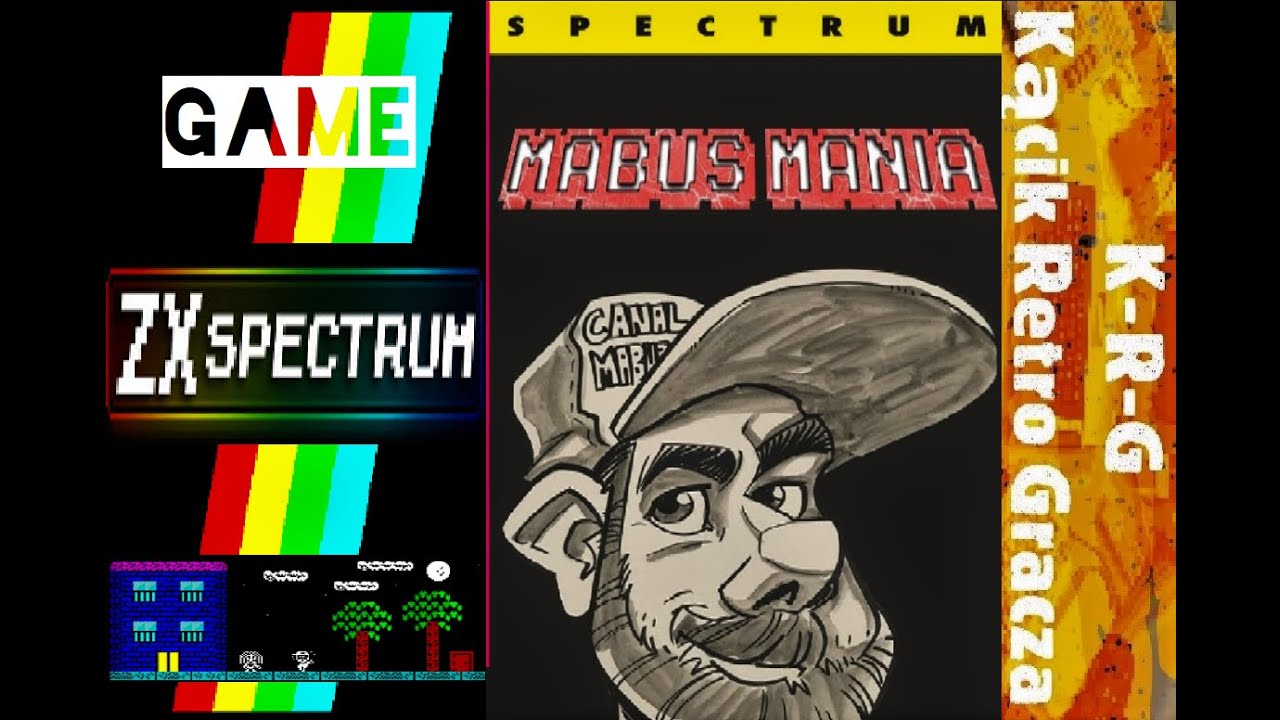 MABUS MANIA | ZX SPECTRUM | NEW Game !!! 2021 !!!