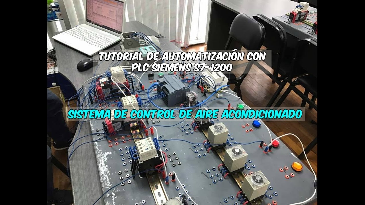 Tutorial PLC: Sistema de control de aire acondicionado