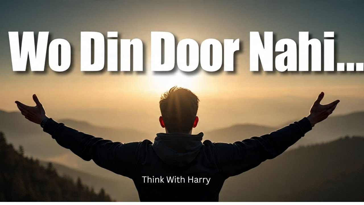 Wo Din Door Nahi | Deep Motivational Quotes in Roman Urdu | Think With Harry |#motivation