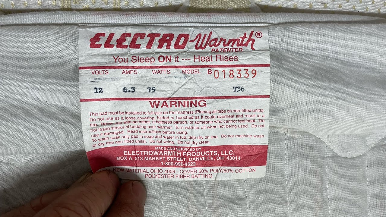 12v Electric Blanket- Electro Warmth review