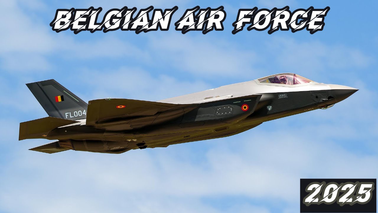 Belgian Air and Space Component 2025 | All Fleet