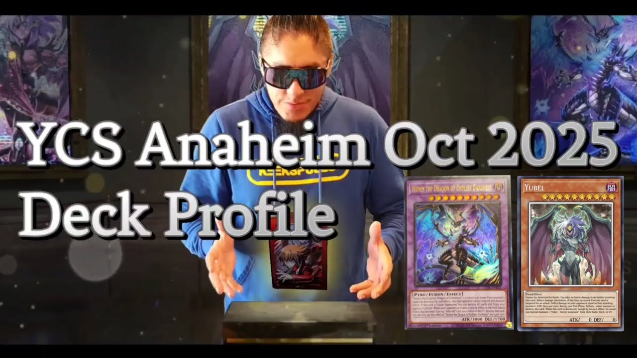 My YCS Anaheim Yubel Ashened Deck Profile for the Yugioh meta! ( October 2025 ) 