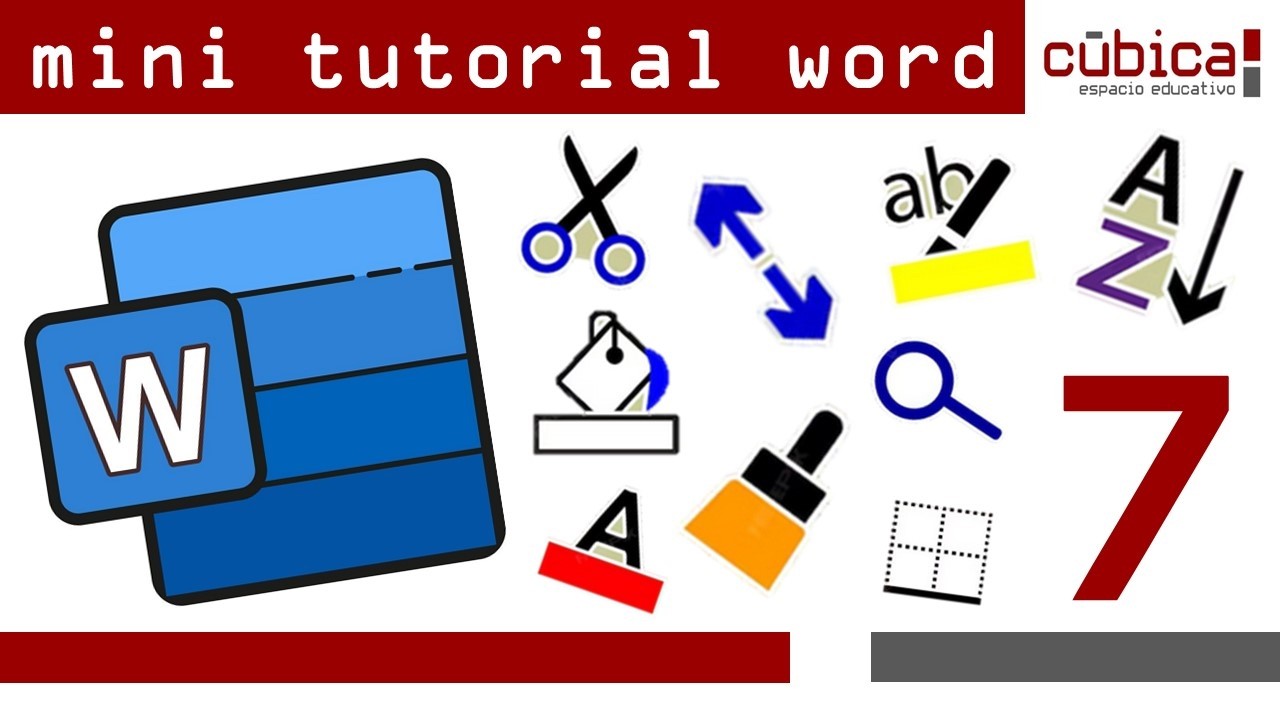 Mini Tutorial - Word Microsoft Office - Sesión 7 #cubicaee #matemáticas