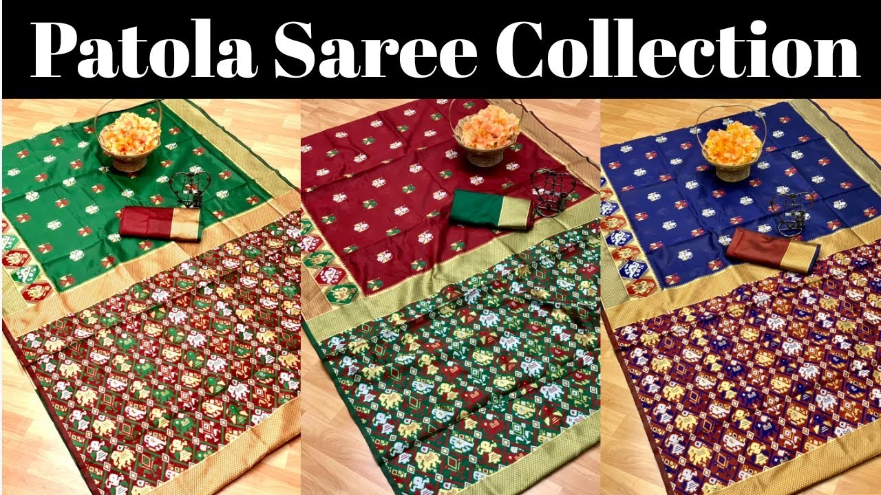 Designer Patan Patola Sarees | Weaving Saree | Saree Surat