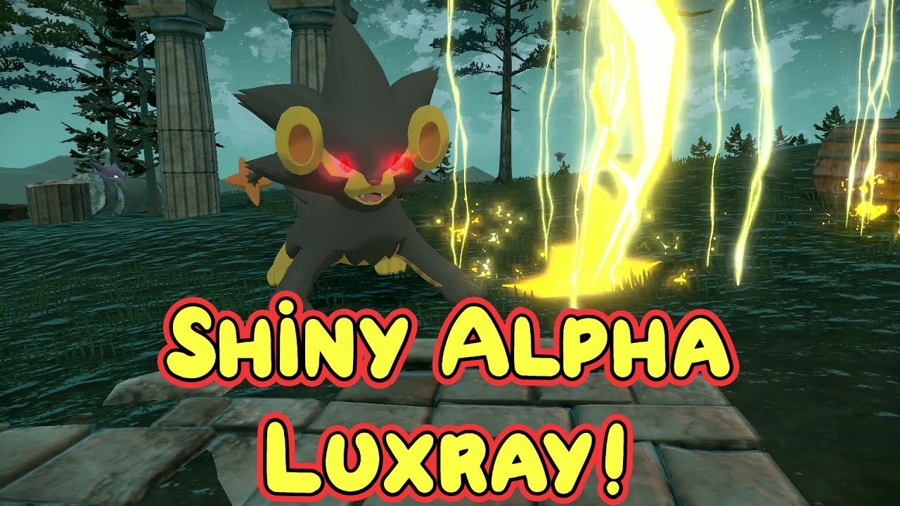 Shiny Alpha Luxray! - Pokemon Legends Arceus