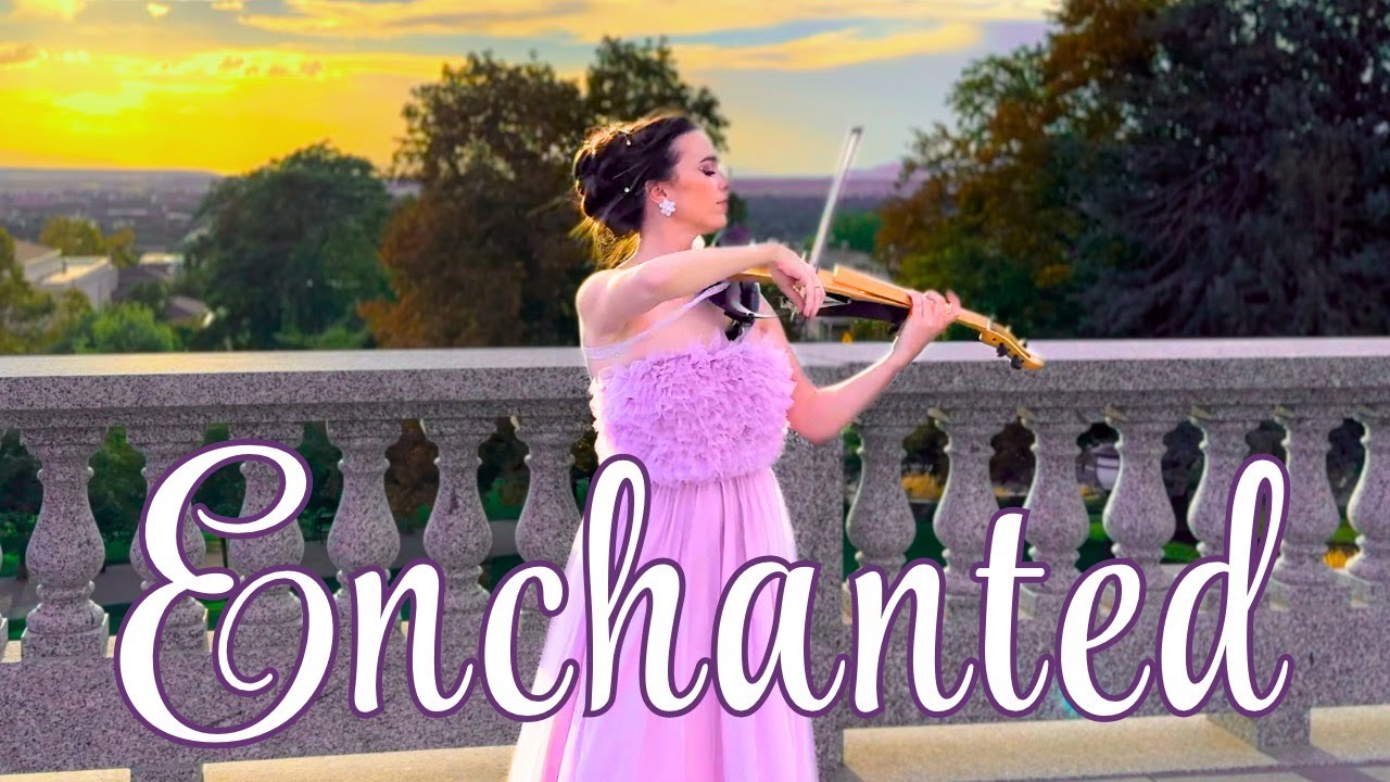 ENCHANTED Taylor Swift Violin Cover (Wedding Version) - filmed on iPhone 15 PRO MAX